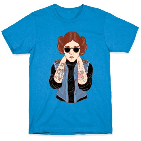 Punk Leia Parody T-Shirt