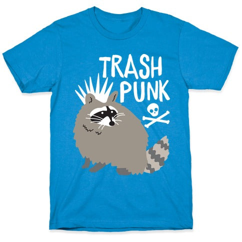 Trash Punk Raccoon T-Shirt