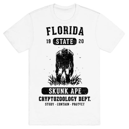 Florida Skunk Ape Cryptozoology T-Shirt