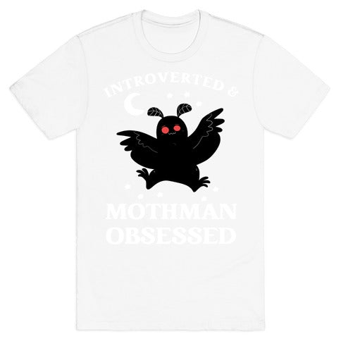 Introverted And  With Mothman T-Shirt