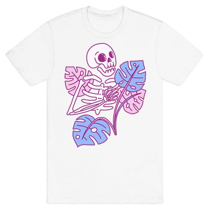 Monstera Skeleton T-Shirt