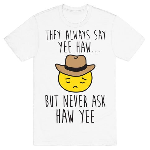 Sad Cowboy Emoji T-Shirt
