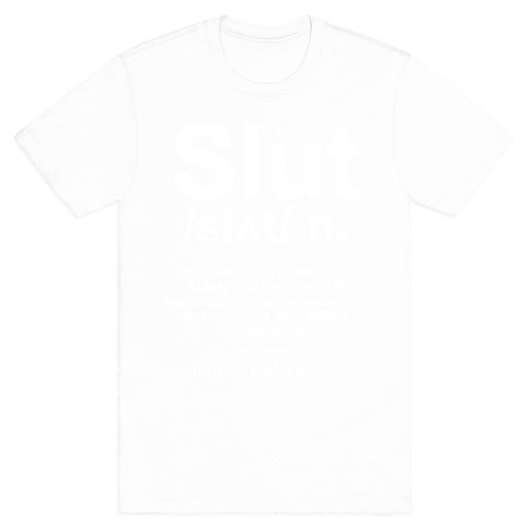 Slut Definition T-Shirt