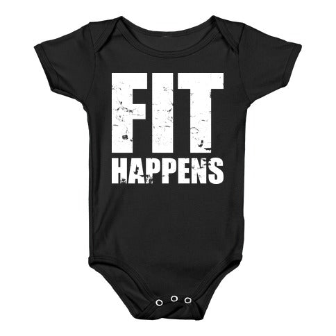 Fit Happens Baby One Piece