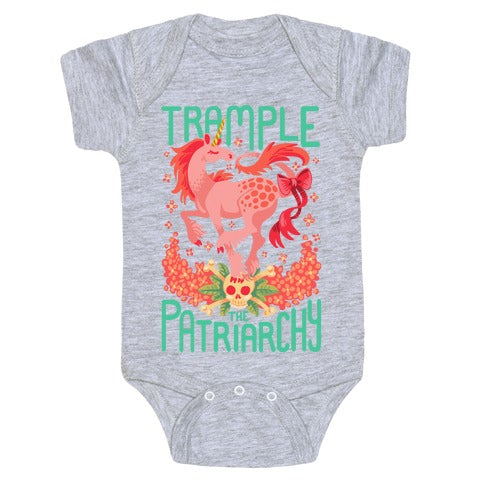 Trample The Patriarchy Baby One Piece