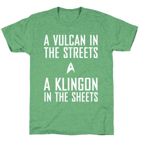 A Vulcan In the Streets Unisex Triblend Tee