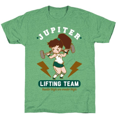 Jupiter Lifting Team Workout Parody Unisex Triblend Tee