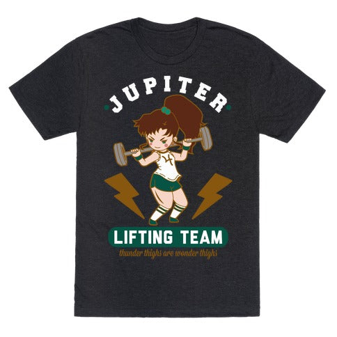 Jupiter Lifting Team Workout Parody Unisex Triblend Tee