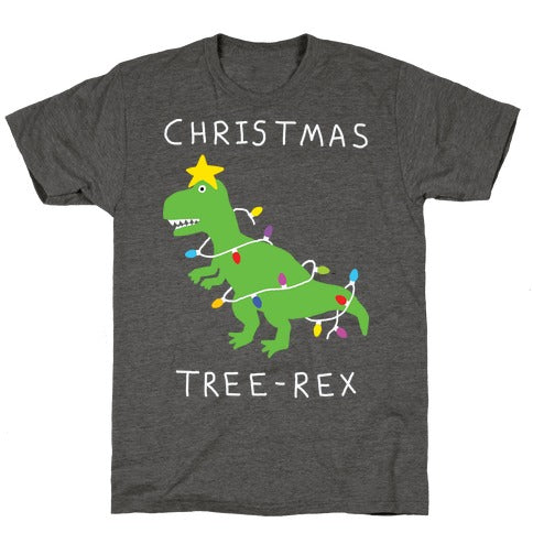 Christmas Tree Rex Unisex Triblend Tee