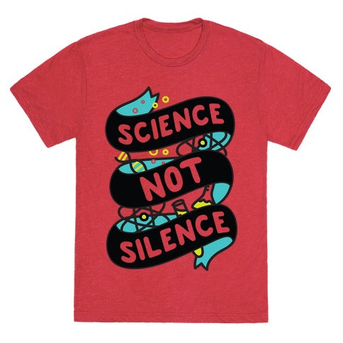 Science Not Silence Unisex Triblend Tee