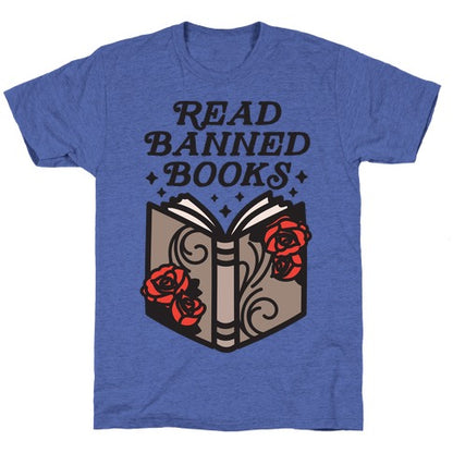 Read Banned Books Unisex Triblend Tee