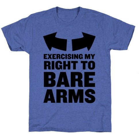 Right to Bare Arms Unisex Triblend Tee