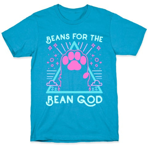 Beans For The Bean God Unisex Triblend Tee