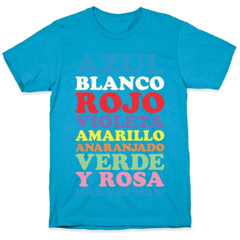 Spanish Color Song Unisex Triblend Tee