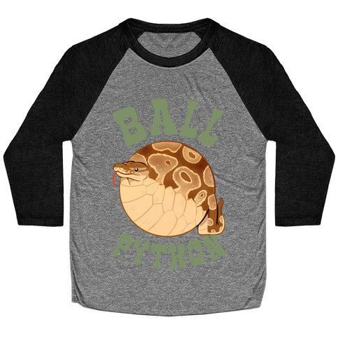 Ball Python Baseball Tee