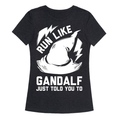 Run Like Gandalf Women's Triblend Tee