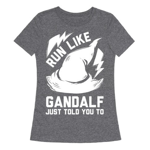 Run Like Gandalf Women's Triblend Tee