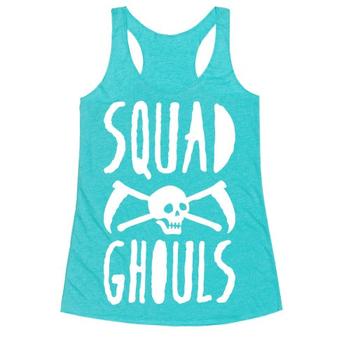 Squad Ghouls (White) Racerback Tank