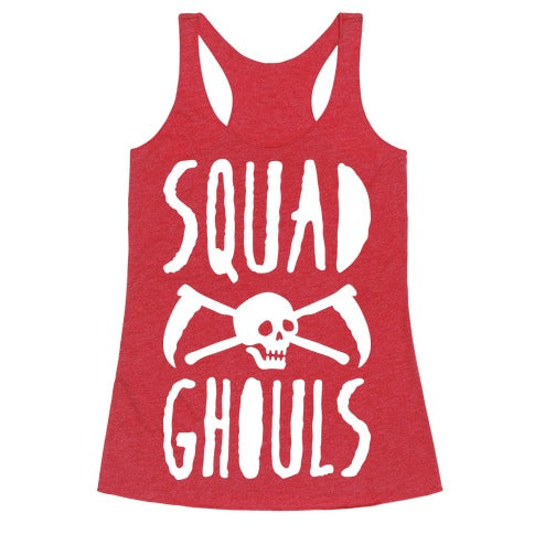Squad Ghouls (White) Racerback Tank