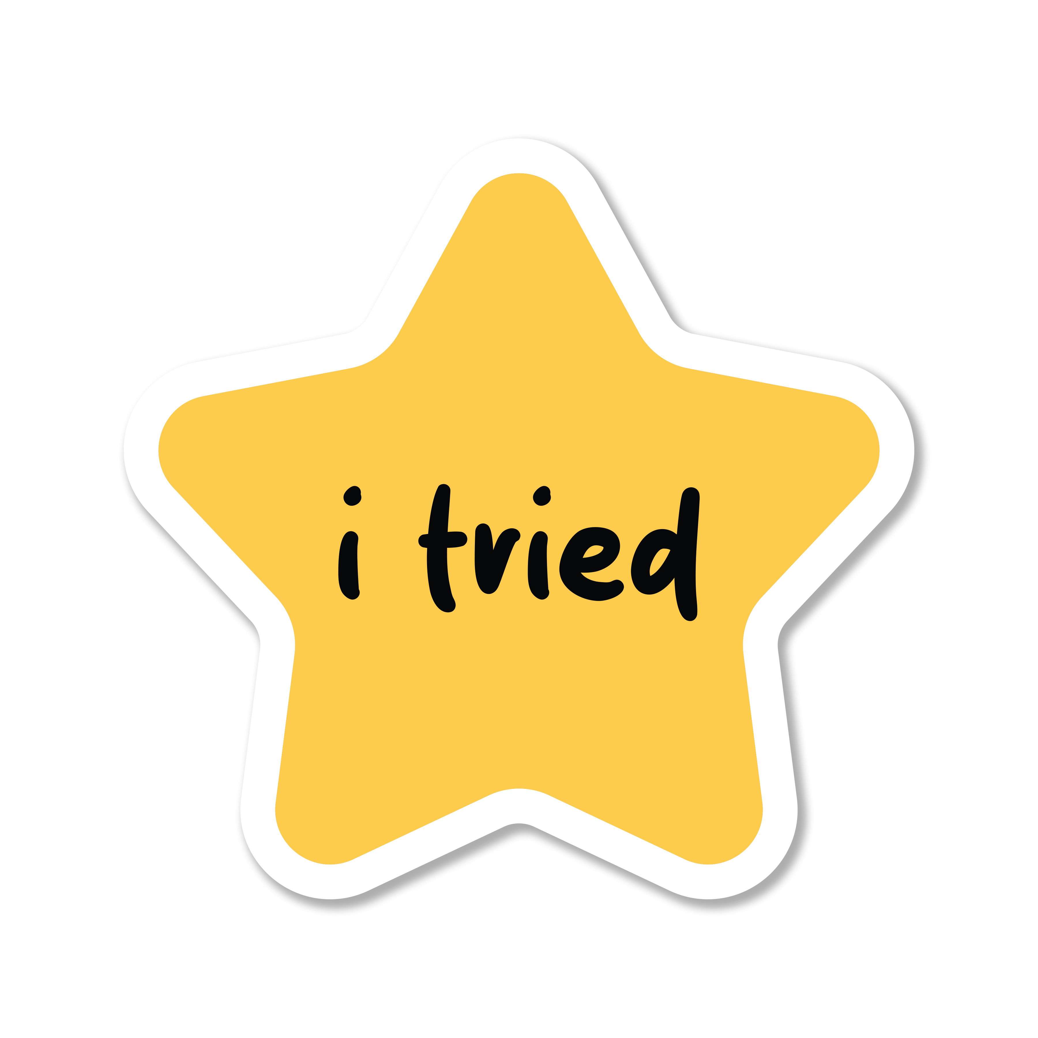 Star Stickers Die Cut Sticker