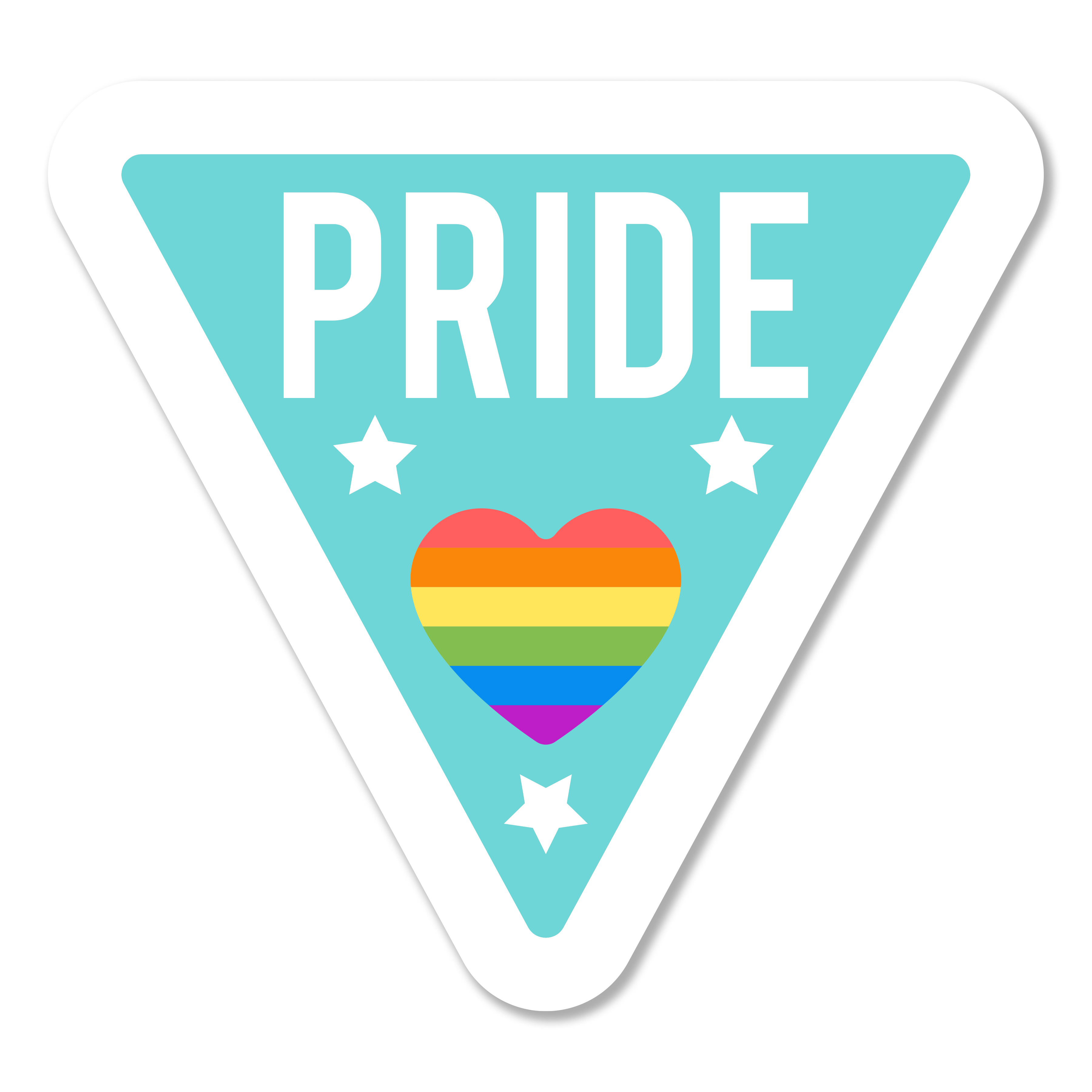 LGBTQ Sticker Die Cut Sticker