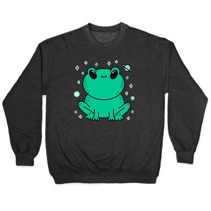 Alien Space Frog Crewneck Sweatshirt