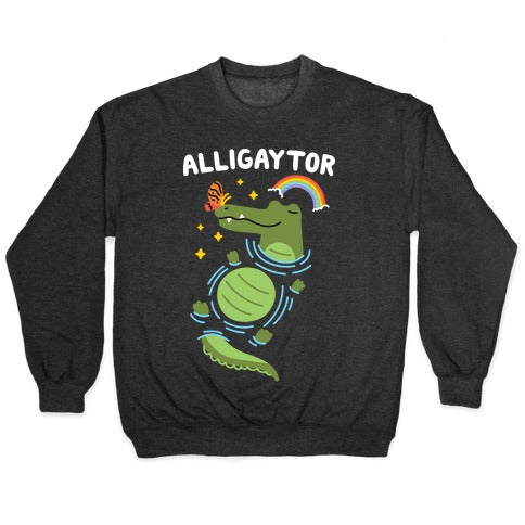 Alligaytor (Gay Alligator) Crewneck Sweatshirt