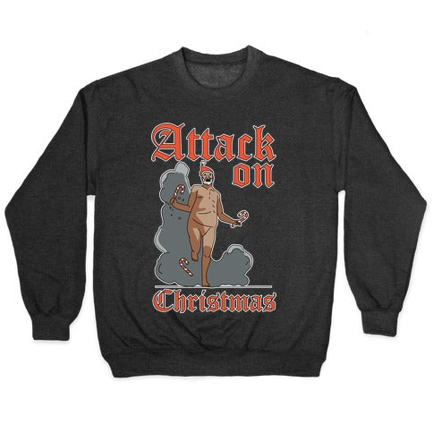 Attack On Christmas Crewneck Sweatshirt