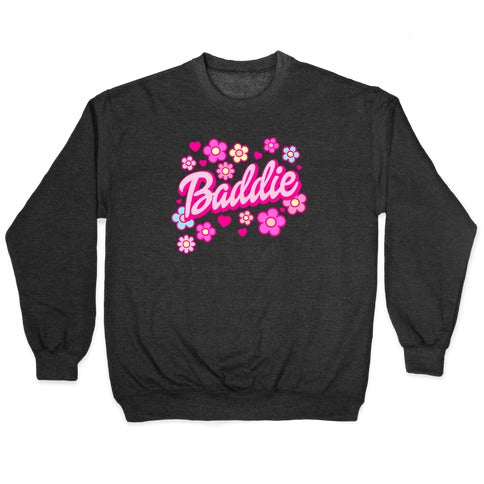 Baddie Barbie Parody Crewneck Sweatshirt