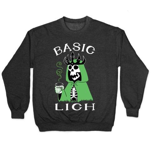 Basic Lich Crewneck Sweatshirt