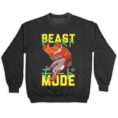 Beast Mode Eva Parody Crewneck Sweatshirt