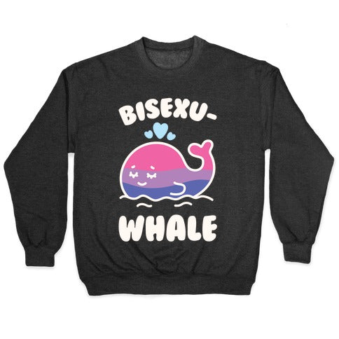 Bisexu-WHALE Crewneck Sweatshirt