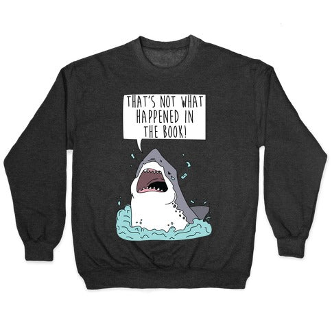 Book Shark Crewneck Sweatshirt