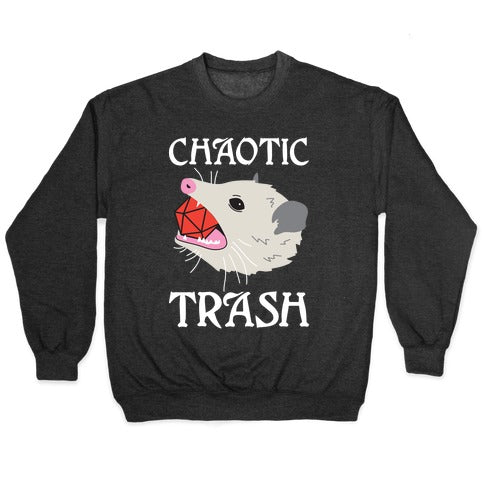 Chaotic Trash (Opossum) Crewneck Sweatshirt