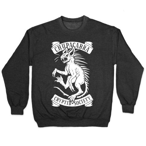 Chupacabra Cryptid Society Crewneck Sweatshirt