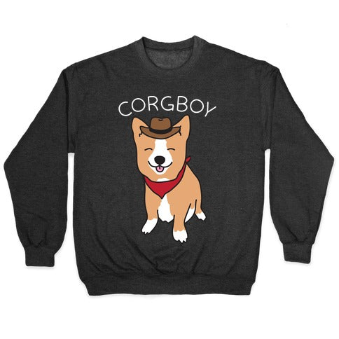 Corgboy Cowboy Corgi Crewneck Sweatshirt
