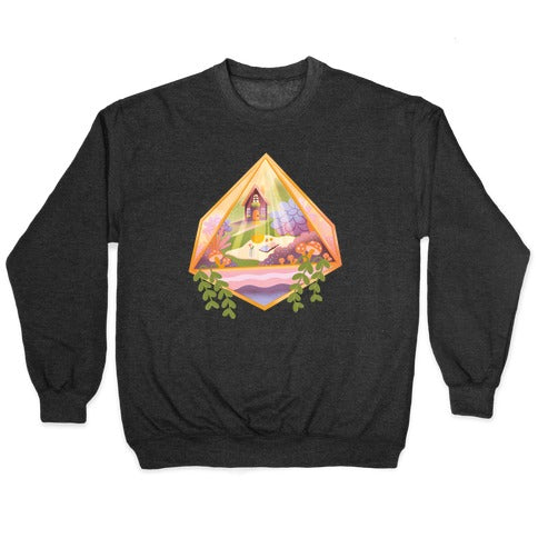 Cottagecore Terrarium Crewneck Sweatshirt