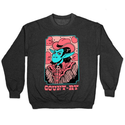 Count-ry Vampire Crewneck Sweatshirt