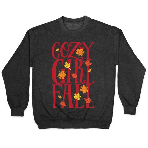 Cozy Girl Fall Crewneck Sweatshirt