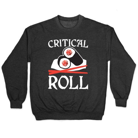 Critical Roll Sushi DnD Crewneck Sweatshirt