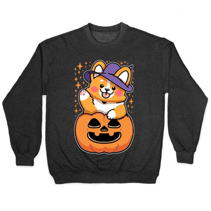 Cute Halloween Corgi Crewneck Sweatshirt
