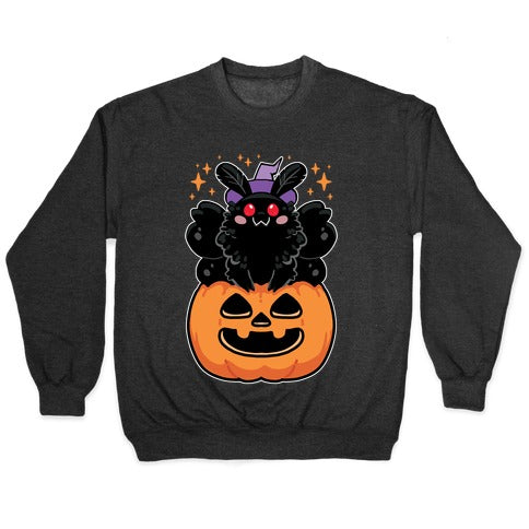 Cute Halloween Mothman Crewneck Sweatshirt