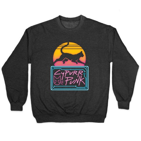 Cypurr Punk Crewneck Sweatshirt