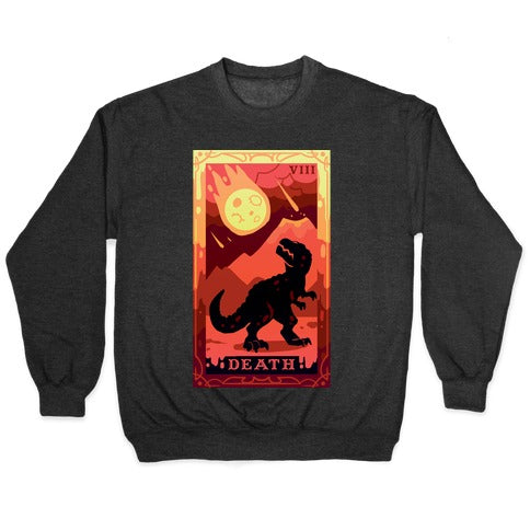 Death Dino Tarot Crewneck Sweatshirt