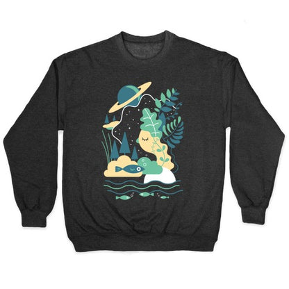 Deep Space Diving Crewneck Sweatshirt