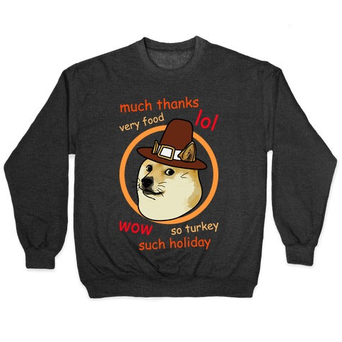 Doge Thanksgiving Crewneck Sweatshirt