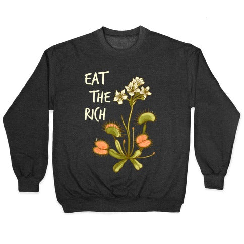 Eat The Rich Venus Fly Trap Crewneck Sweatshirt