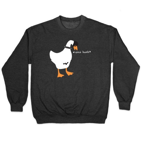 Emo Honk Goose Crewneck Sweatshirt