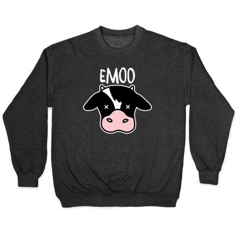 Emoo Emo Cow Crewneck Sweatshirt
