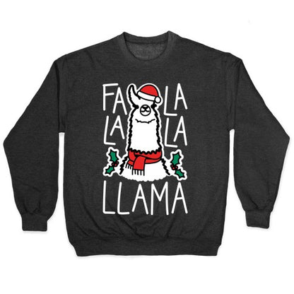 Falalala Llama Crewneck Sweatshirt
